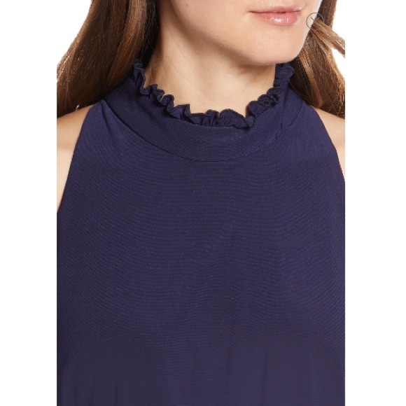 NWT Vince Camuto Ruffle Collar Jumpsuit 2P - Picture 5 of 5